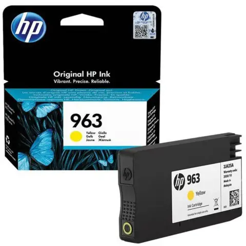 HP 3JA25AE - Tusz żółty HP 963 do HP OfficeJet Pro 9010, 9012, 9013, 9014, 9015, 9016, 9018, 9019, 9020, 9022, 9023, 902